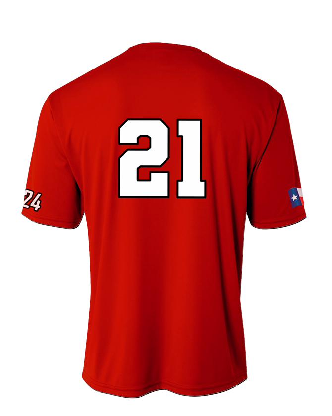 BSA Team Game Jersey (Red Pinstripe & Camo) 2023 – Boomstix Athletics